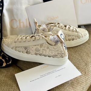 BrAnd New Chloe Lace Tennis Shoe